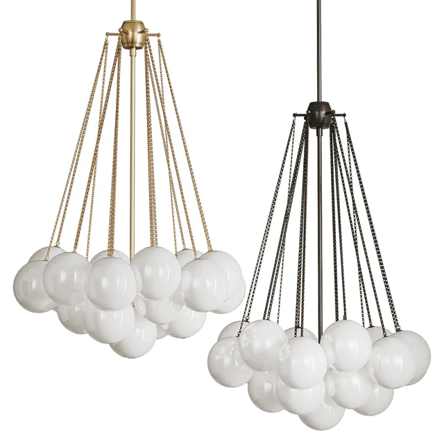 Ball shaped pendant chandelier AGDA — Скачать