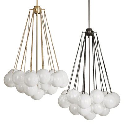 Ball shaped pendant chandelier AGDA — Вид 1