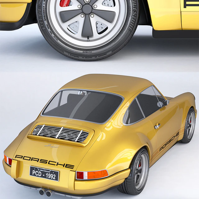 Porsche 911 by Singer — Скачать