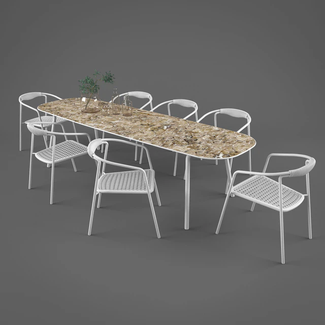 Manutti DUO chair and MINUS table — Descargar
