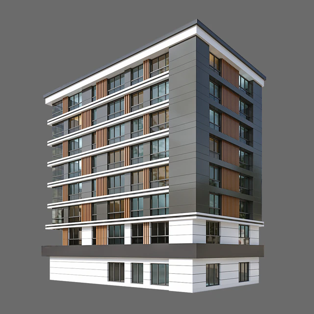 Modern Residential Building 34 — Скачать