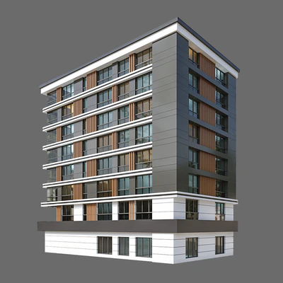 Modern Residential Building 34 — Вид 3