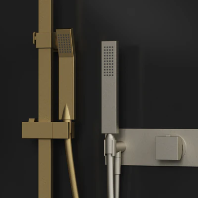 Wall mounted faucet set Cisal HI-RISE — Ver 3