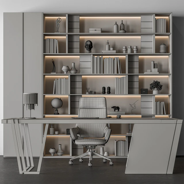 Boss Desk - Office Furniture 516 — Скачать