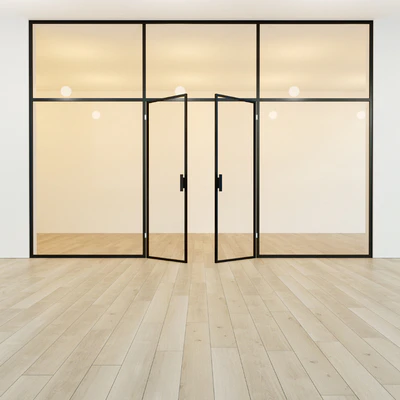 Glass partition. Door. 40 — Ver 2