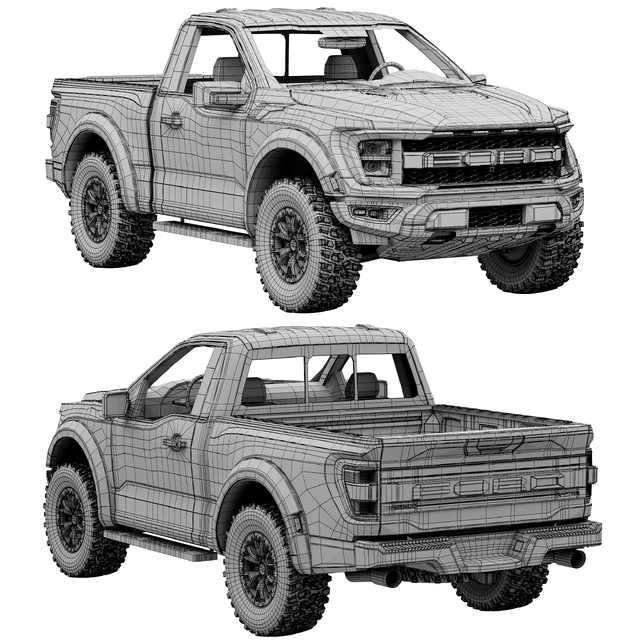 Ford F-150 Raptor Regular cab 2022 — Descargar