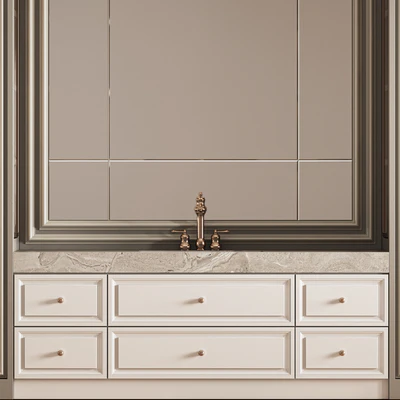 Bathroom Furniture Set 15 — Ver 4