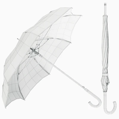 Black Classic Umbrella — Ver 2