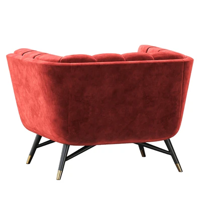 Adept Performance Velvet Armchair — Ver 2