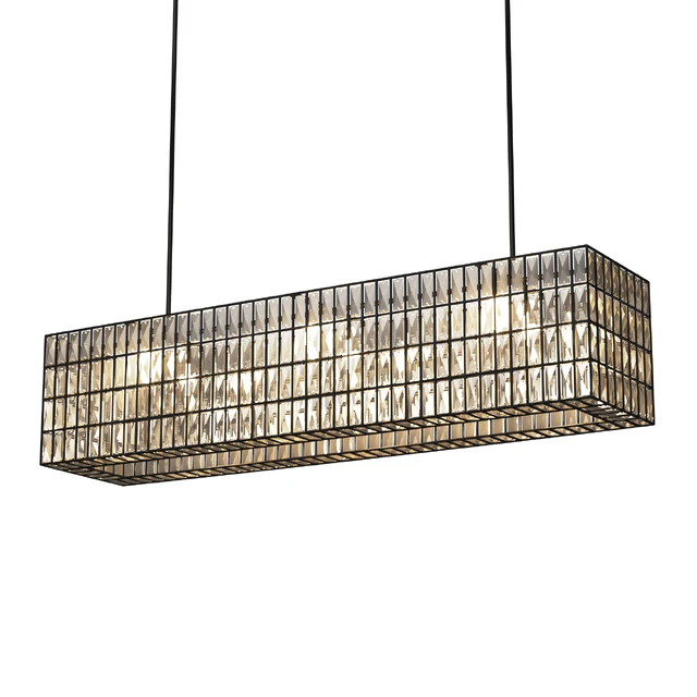 Adeline Crystal Rectangular Chandelier — Скачать