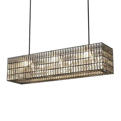 Adeline Crystal Rectangular Chandelier — Вид 2