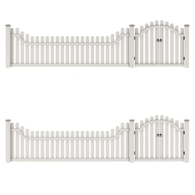 PVC fence — Ver 2