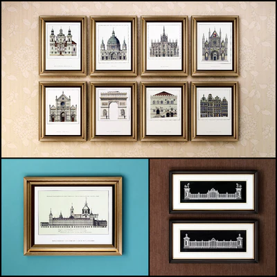 The picture in the frame (a collection of 75) Architecture — Ver 1