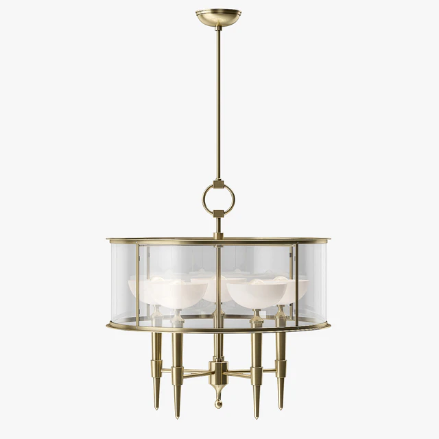 Baker Coupelle Chandelier - Five Arm — Descargar