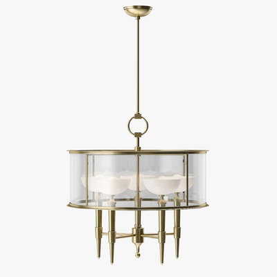Baker Coupelle Chandelier - Five Arm — Ver 3