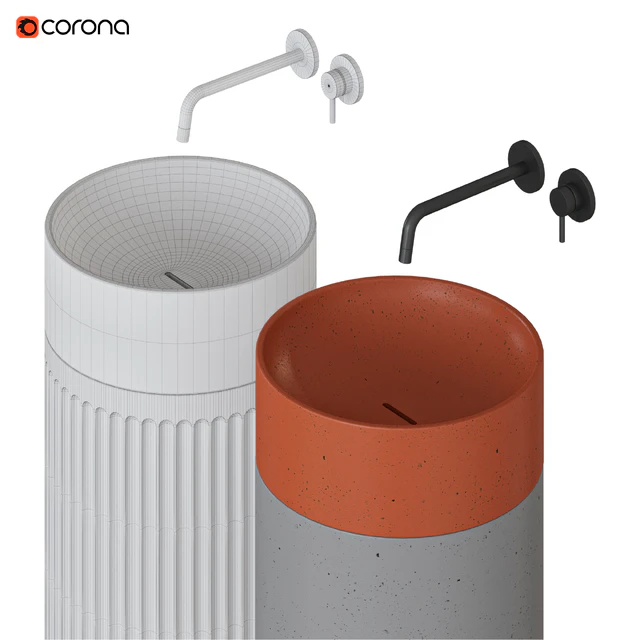 Odri K | Floor-standing sink — Descargar