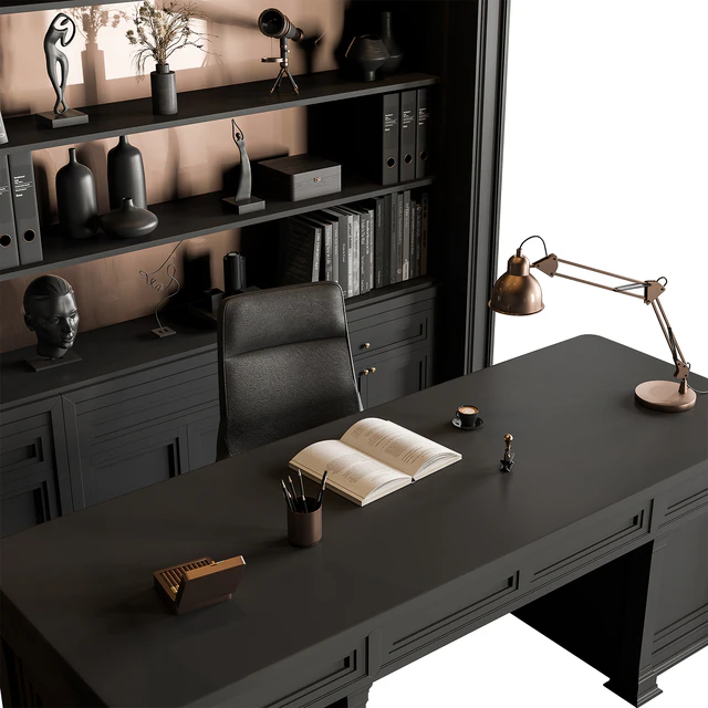 Boss Desk - Office Furniture 591 — Скачать