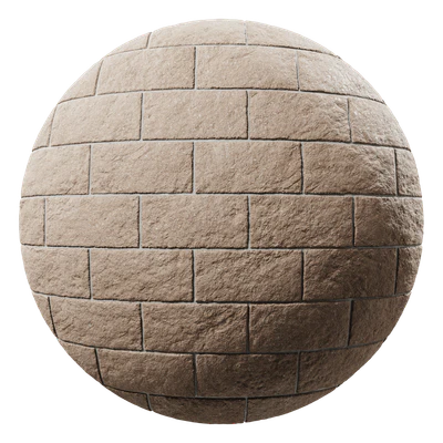 concrete blocks tan split face 001 — Descargar