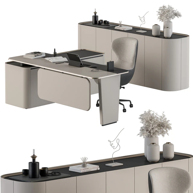 Boss Desk - Office Furniture 419 — Скачать