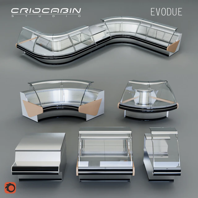 Refrigerated showcase Criocabin Evodue — Descargar