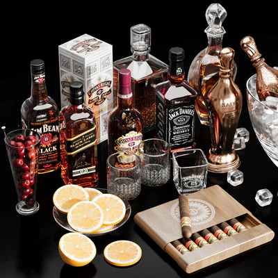 whiskey, scotch and congac cocktail — Вид 4