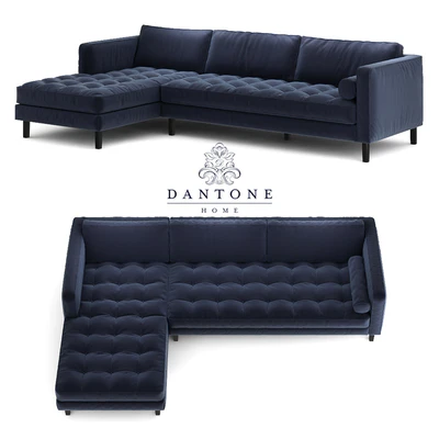Диван Денвер с оттоманкой от dantonehome.ru — Вид 2