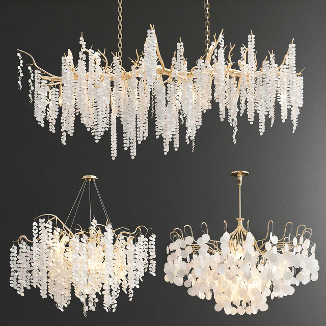 Shiro-Noda Coin Fairytree Chandelier - 3 type — Скачать