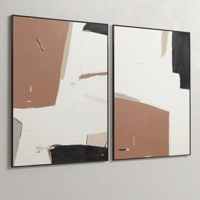 Plaster Two Photo Frame E-29 — Ver 3