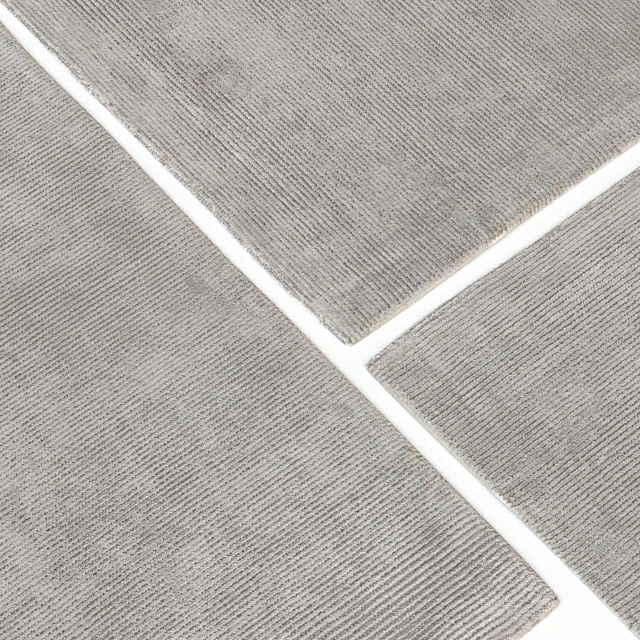 Ковер Benuta Lines Viscose Grey Rug — Скачать