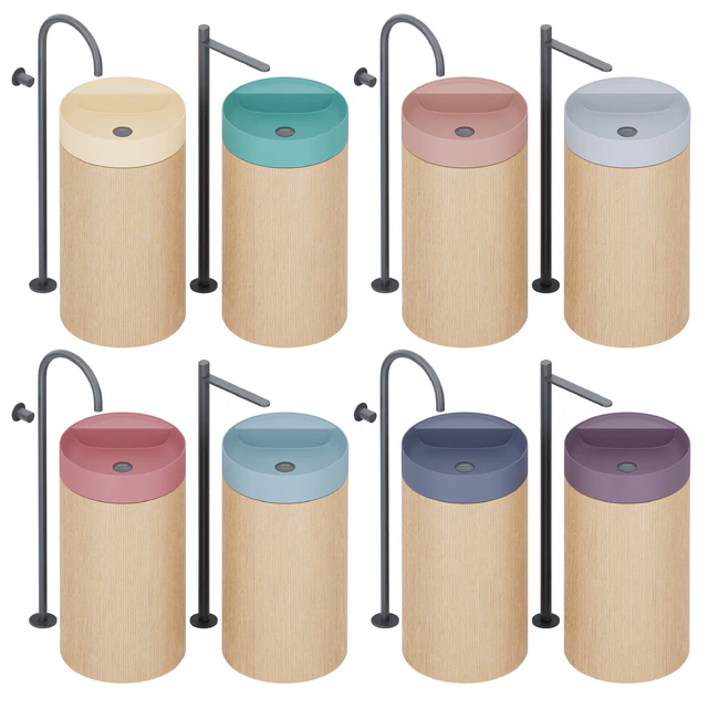 Antonio Lupi Rigatino 1 set of 20 colors + 2 materials + смесители INDIGO — Скачать