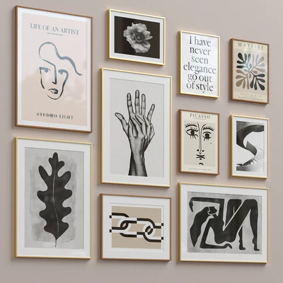 Interior Picture Frames Set-56 — Ver 2