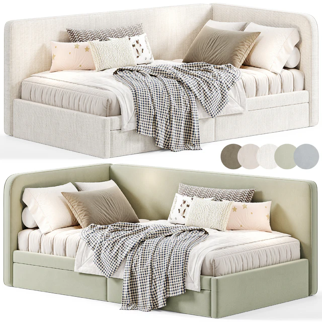 Bari Kids Bed By woodsoft — Descargar