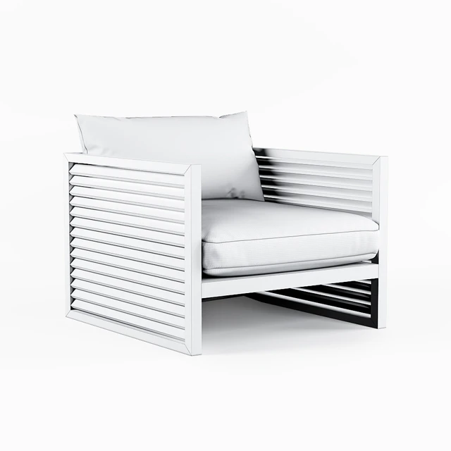Harbour Outdoor Louver Arm Chair — Скачать