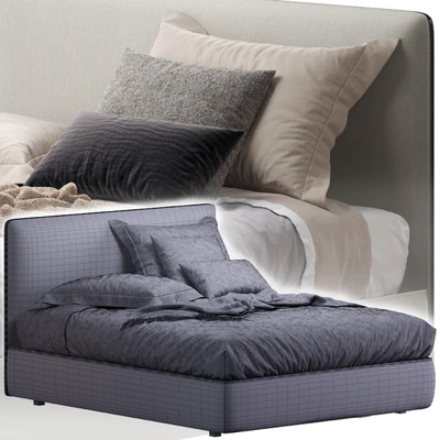 Molteni & C Ribbon Bed — Ver 2