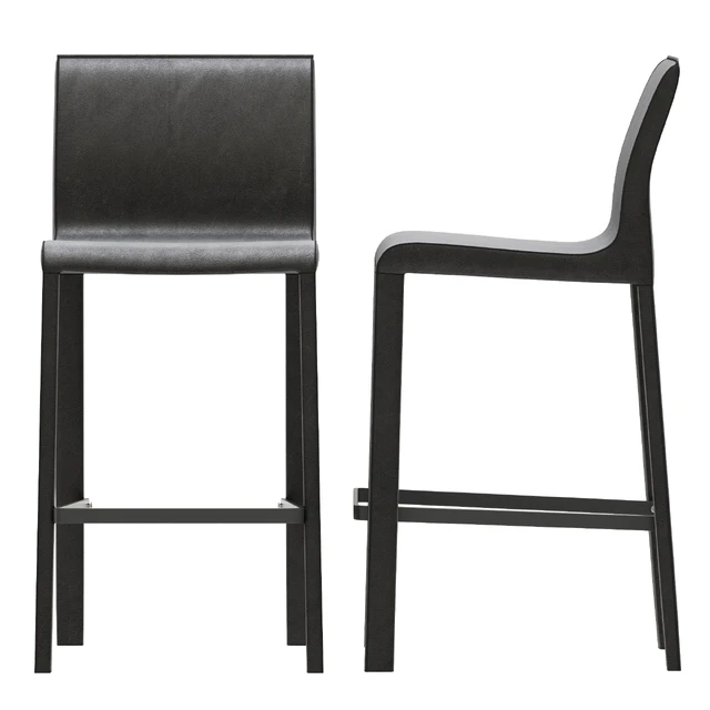 Coco Republic Brera Leather Barstool — Descargar