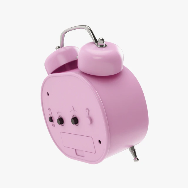 Goldfox Fashion Oval Cute Twin Double Bell Desk Alarm Clock — Скачать