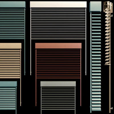 Металлические жалюзи для окон и дверей / Metal blinds for windows and doors — Вид 2