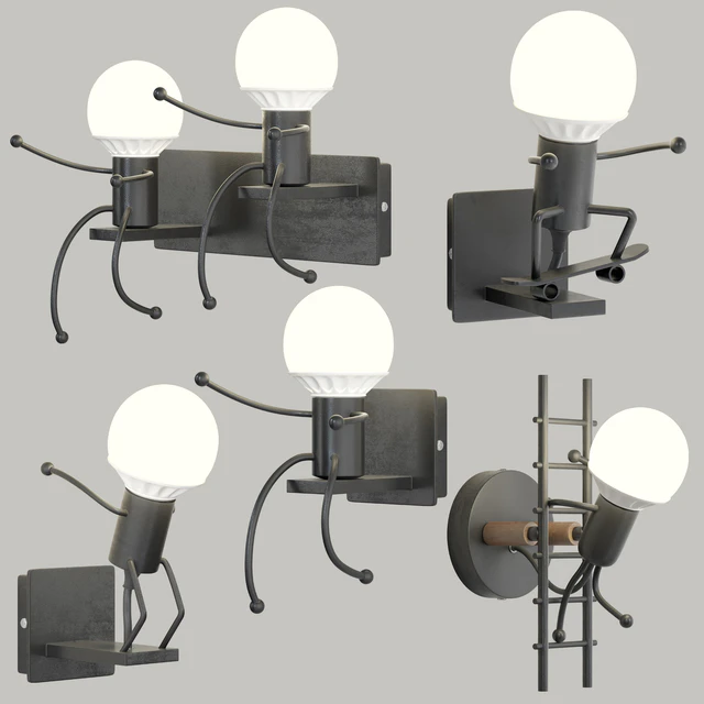 Creative "Little Man" Lamp — Descargar