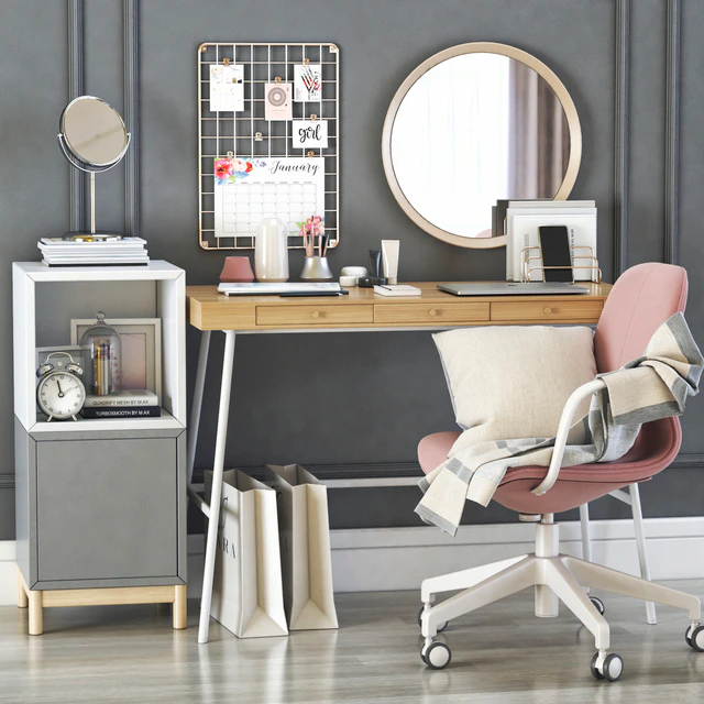 IKEA LILLASEN dressing table and workplace — Скачать