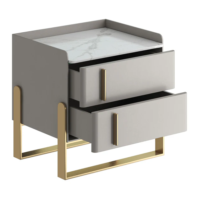 Light luxury bedside table — Descargar