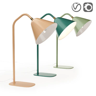 Metal table lamp Copita — Ver 1