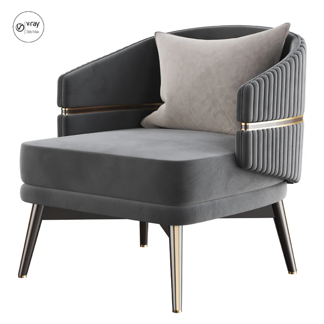 Billy Armchair by Aster — Скачать