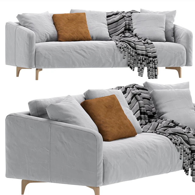 Sofa Ljeri Barhat Beige By Divan.ru / Диван Льери — Скачать