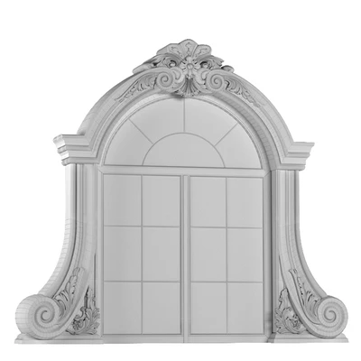 Classic Arched window frame.Dormer — View 2