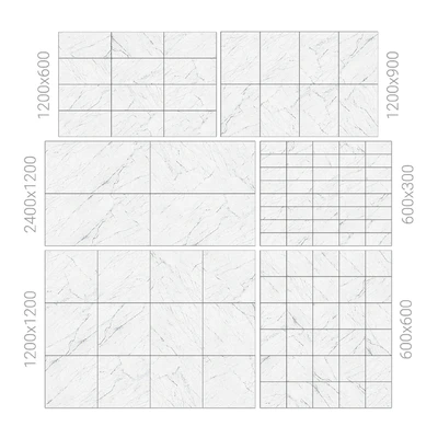 White marble tiles 5 — Вид 2
