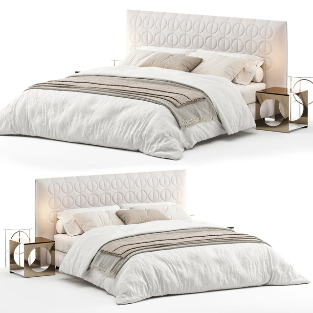 Bed minotti curtis — Descargar