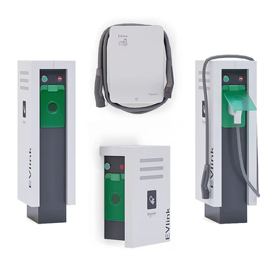 Заправка для электромобилей Evlink Schneider Electric — Вид 1