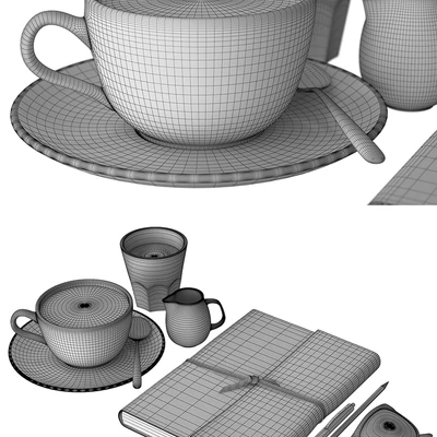 Coffee and Notebook — Вид 2