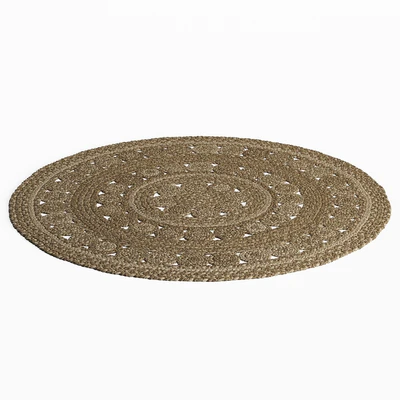 Round Jute Rug by Serena & Lily — View 2