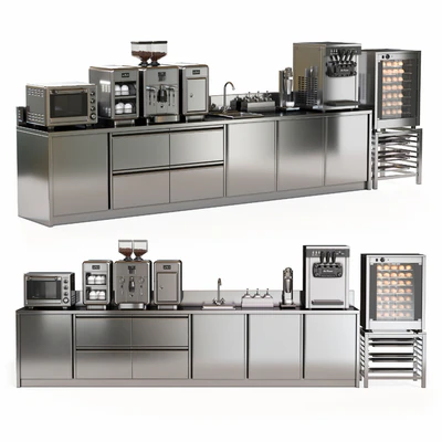 Cafe Equipment Set 8 — Ver 1